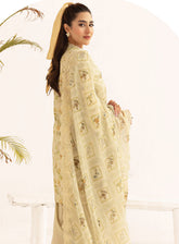 Zohra By Motifz Embroidered Lawn 3 Piece Unstitched Suit MT25FE D-5379 ZIYA